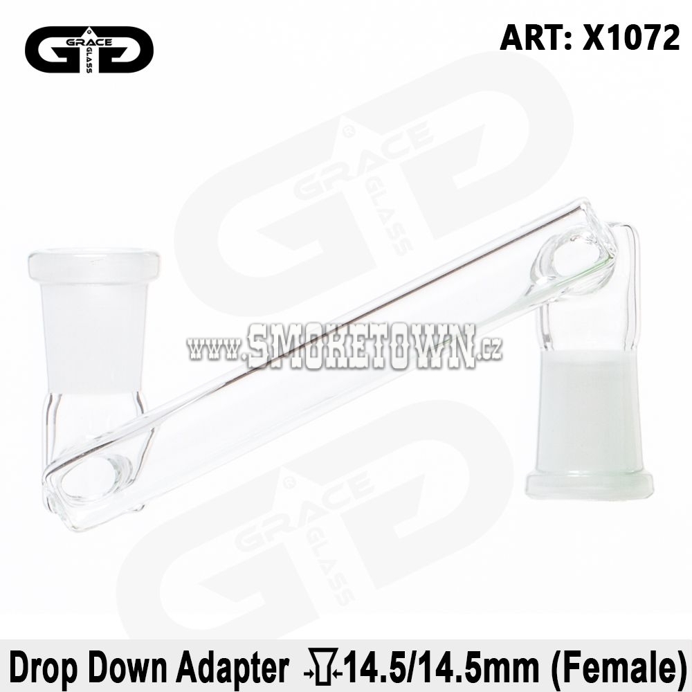 GG Short Drop Down Male to Female Adapter SG14 to SG14