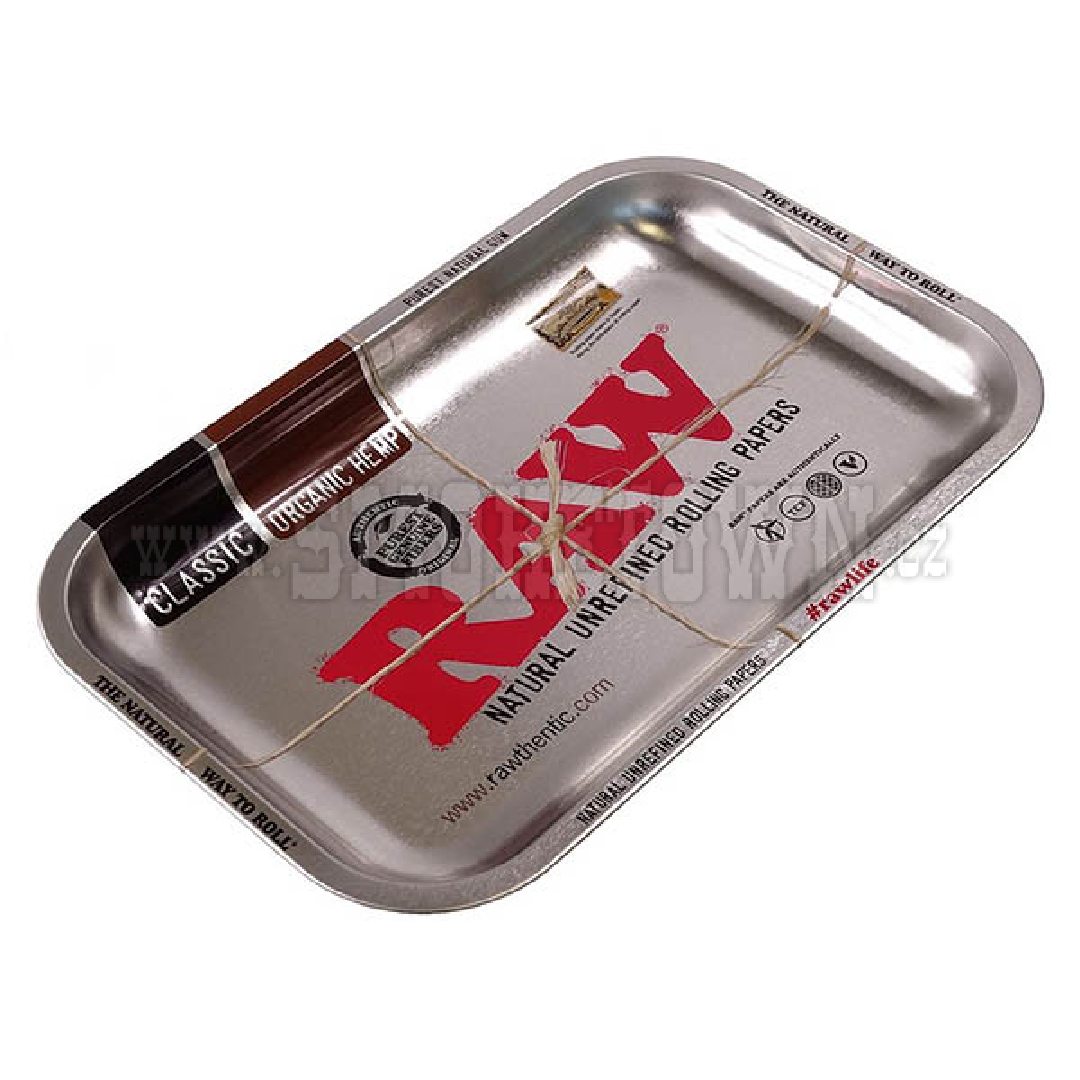 Tray RAW Silver Metal 27,5x17,5cm