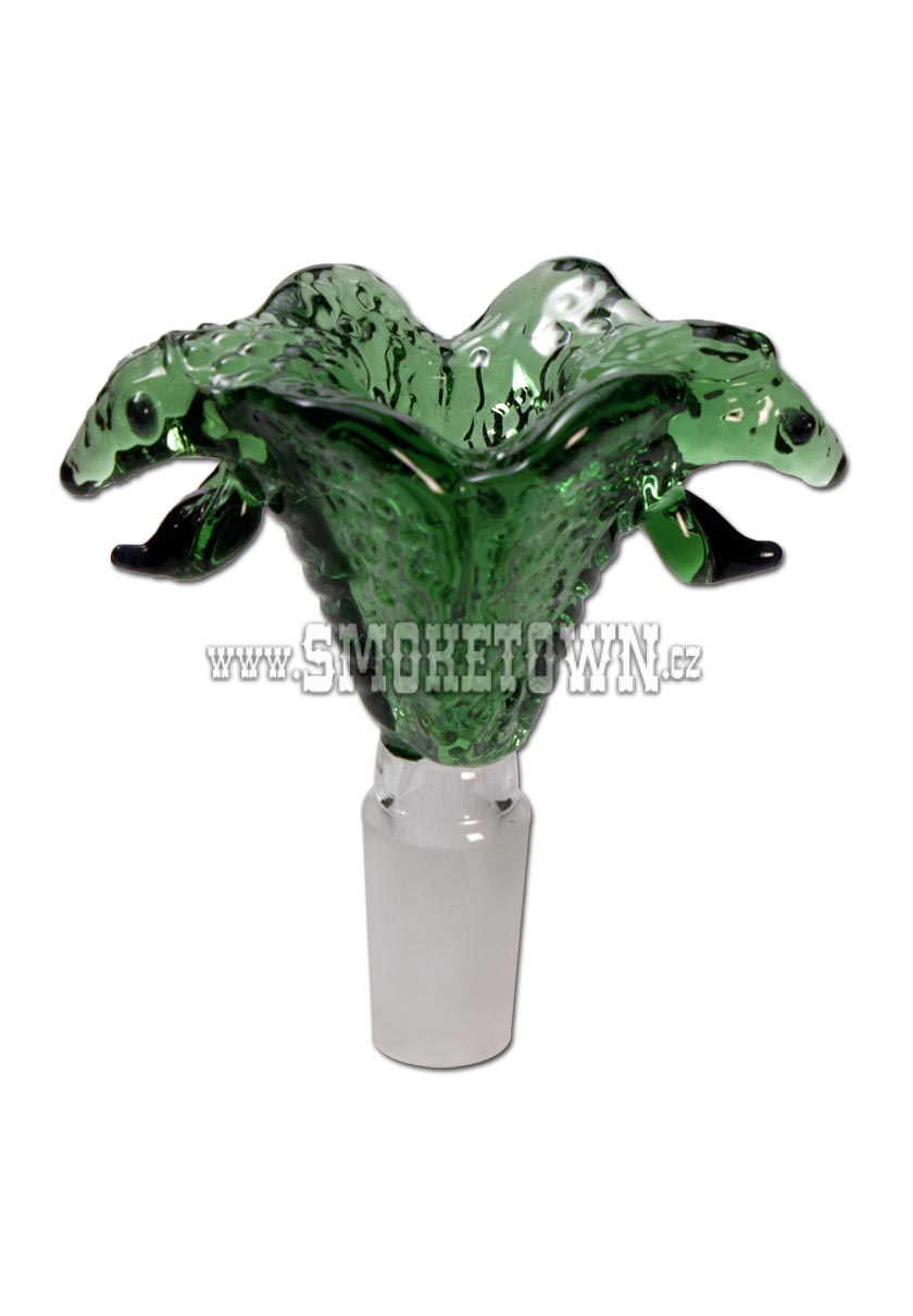 Glass Bowl Cobra Green SG14
