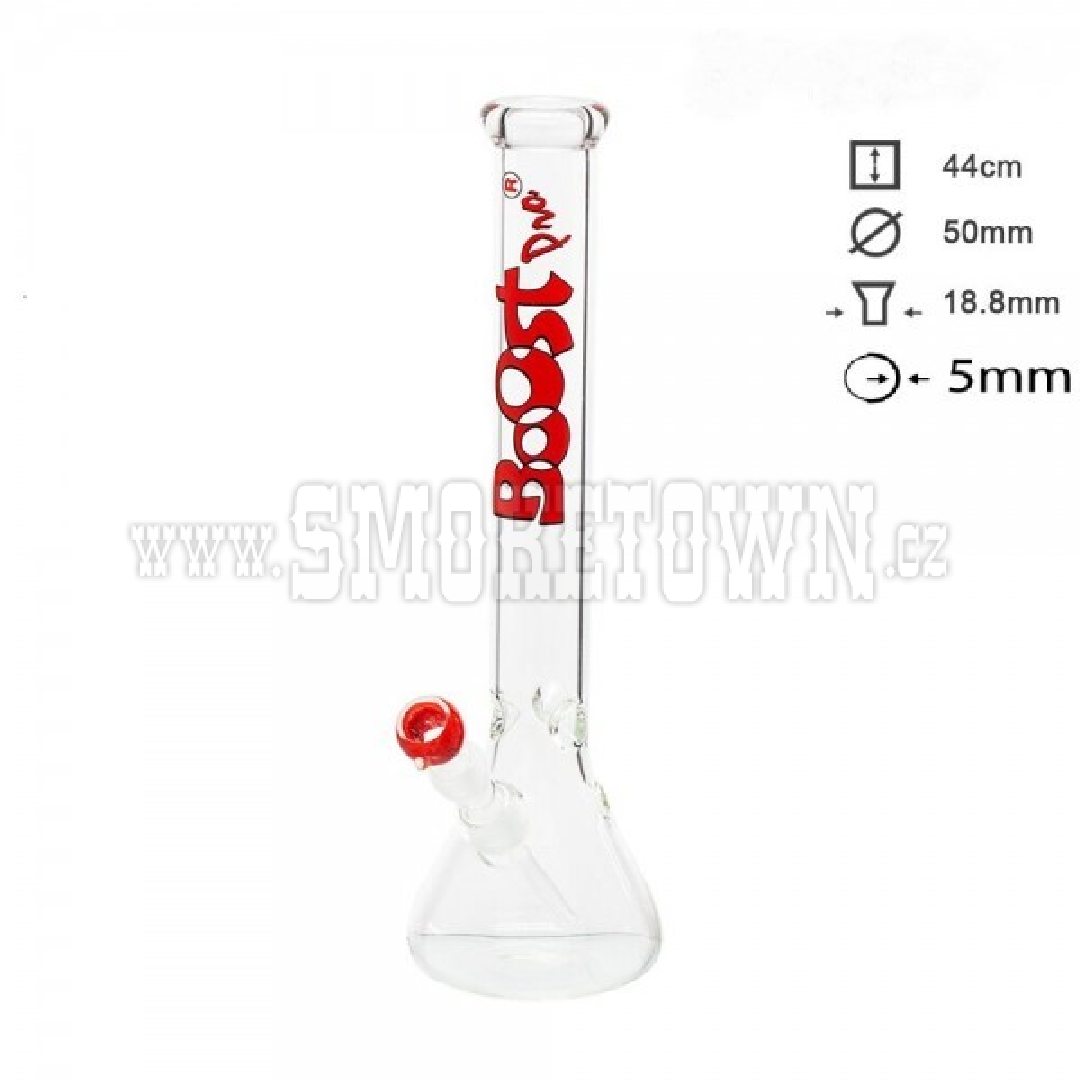 Boost Pro Doctor Red ICE Glass Bong Cone 44cm
