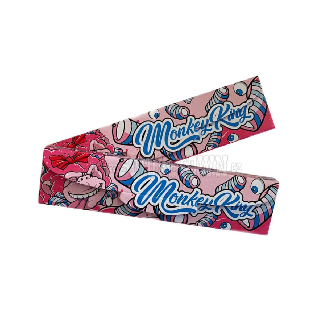 Monkey King Rolling Papers with Filter Tips Cotton Candy 2