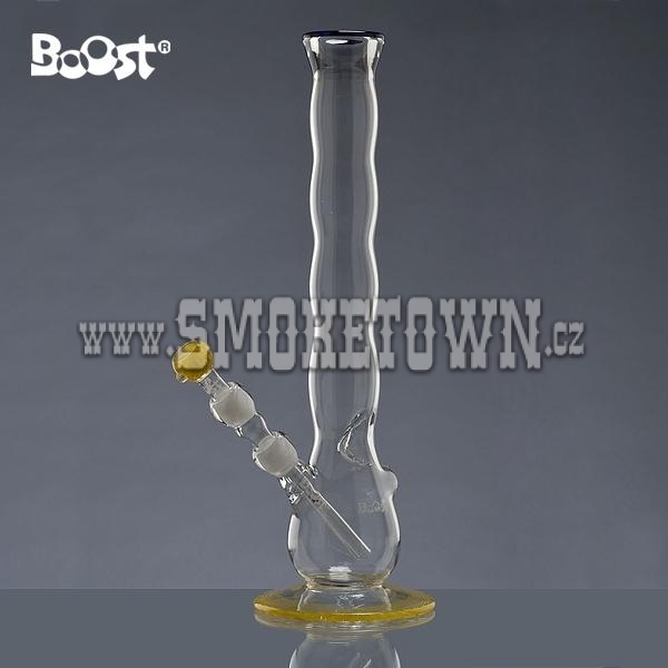 Boost Special Corrugated Glass Bong Straight 42cm