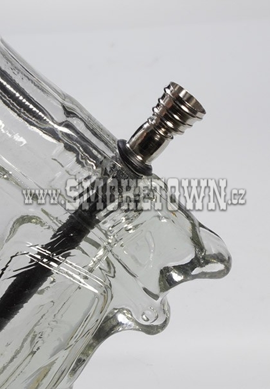 Peace Keeper Gun Glass Bong 23cm