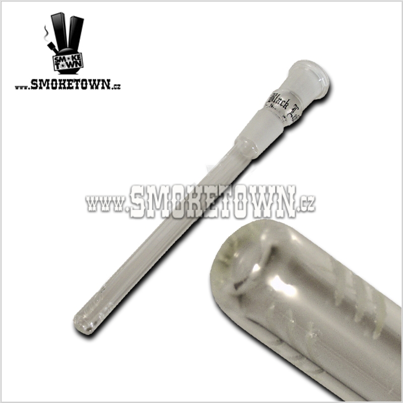 Black Leaf Glass Diffusor-Adapter SG18 15cm