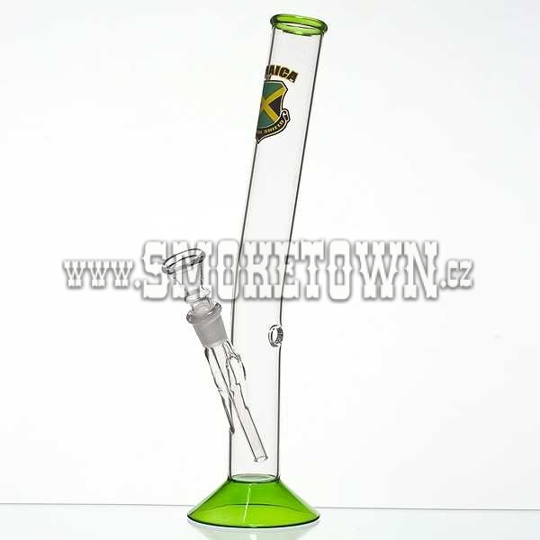 Country Hangover Jamaica Glass Bong Curved 32cm