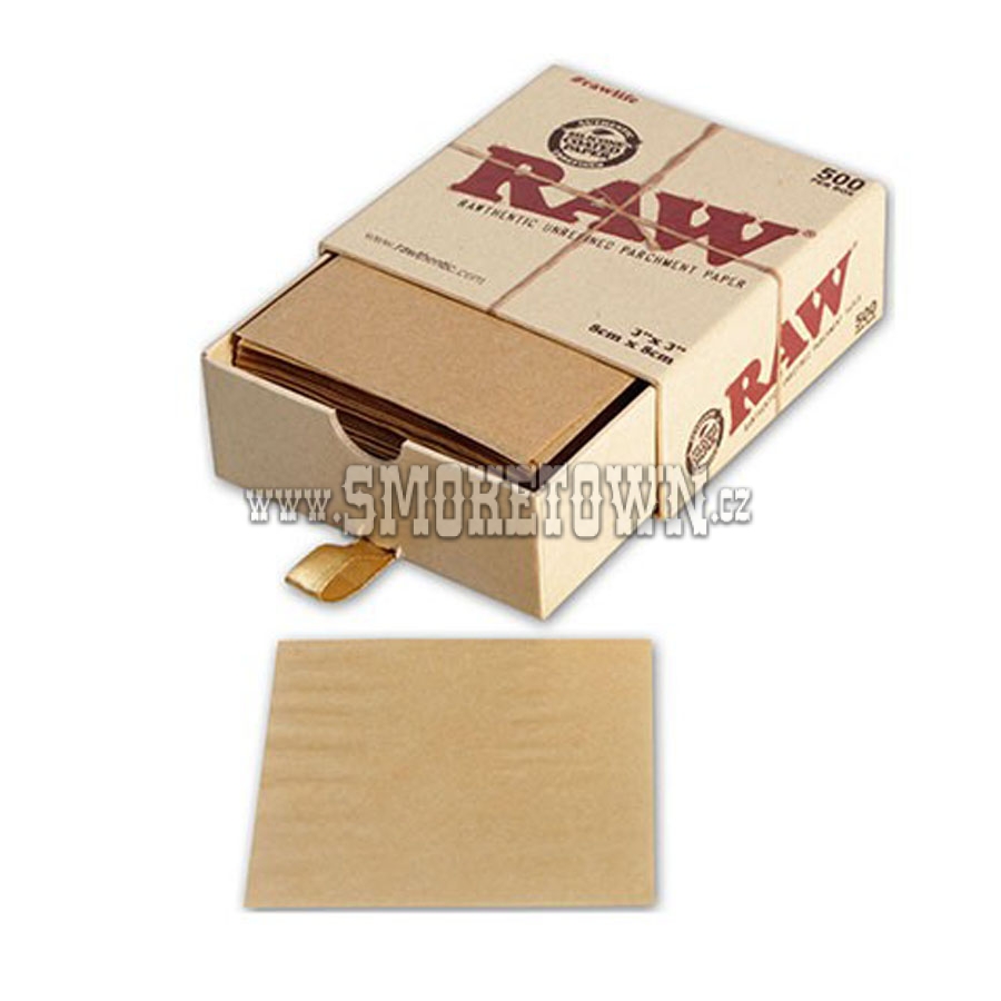 RAW pečící papír 80mm x 80mm 1ks