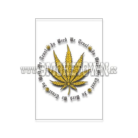 Zip-Lock Bag - 40x60 100ks In Weed We Trust