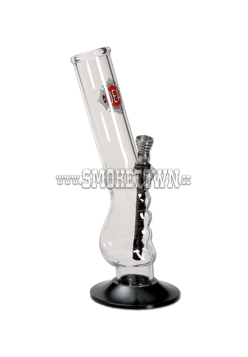 Joystick DEA Glass Bong Curved 23cm