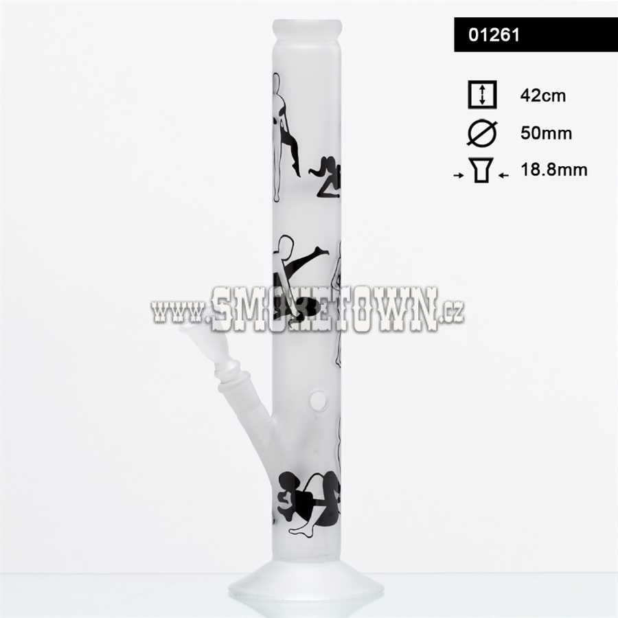 Kamasutra Glass Bong Dim Straight 42cm