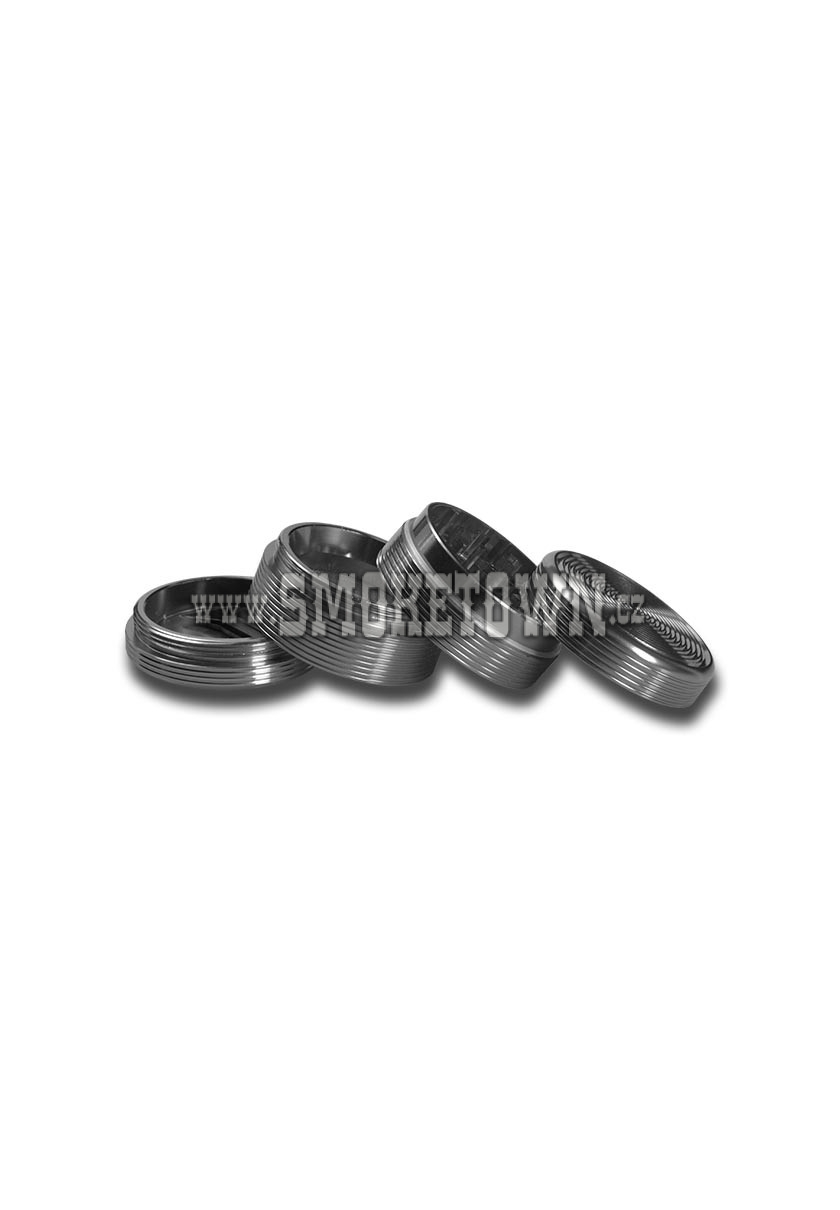 Groove-Grinder 4-part 50mm silver
