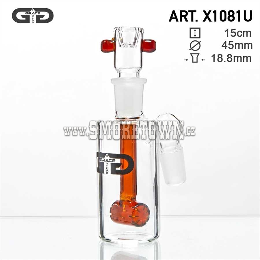 GG Mini Bottle Precooler- Umber- H:15cm- Ø:45mm- SG:18.8mm - drum percolator