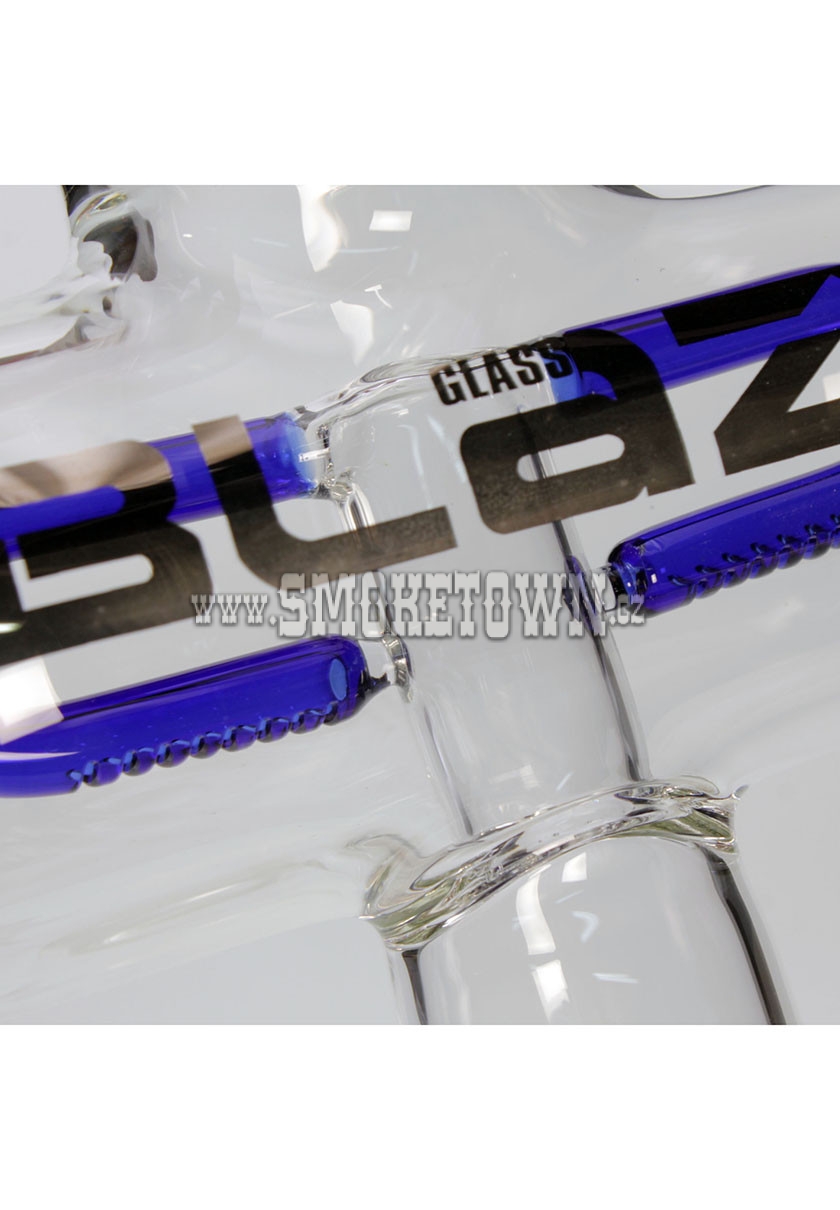 Blaze Glass M&M Extender with Ring Diffusor Blue