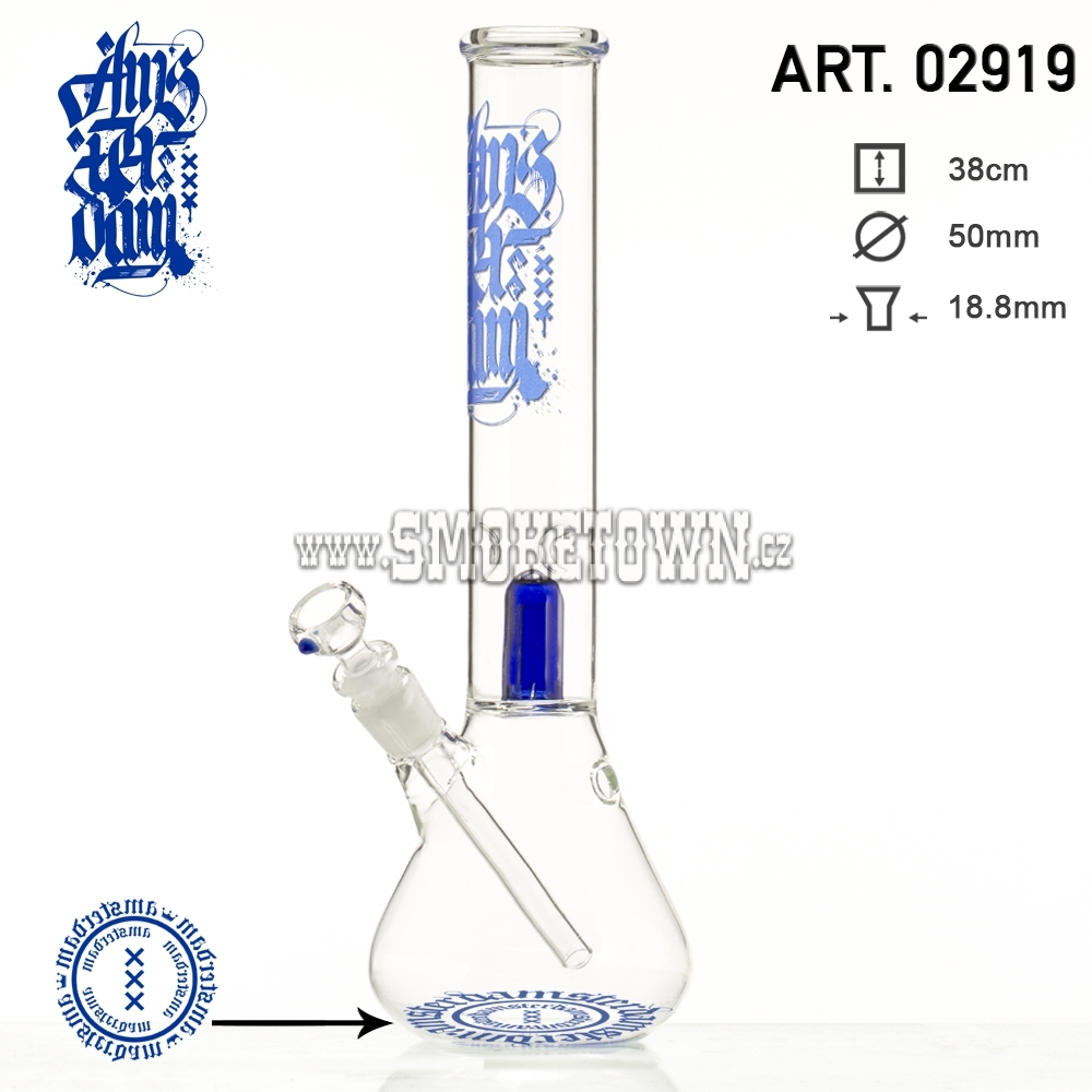 Amsterdam Icebong Blue 38cm