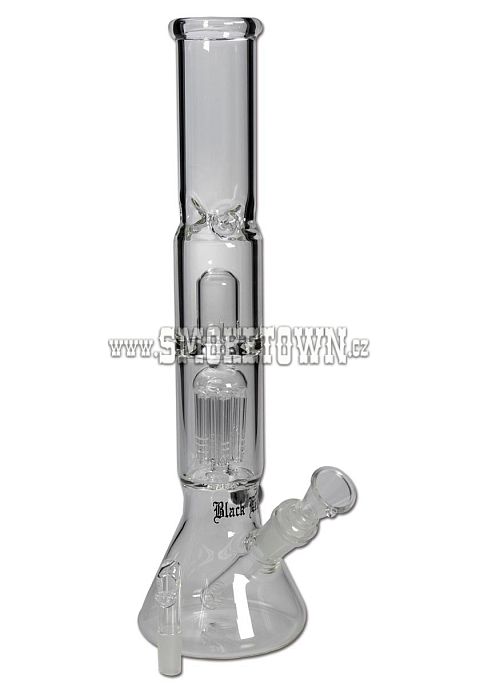 Black Leaf Glass Bong Boxed ICE 6-Arm 36cm