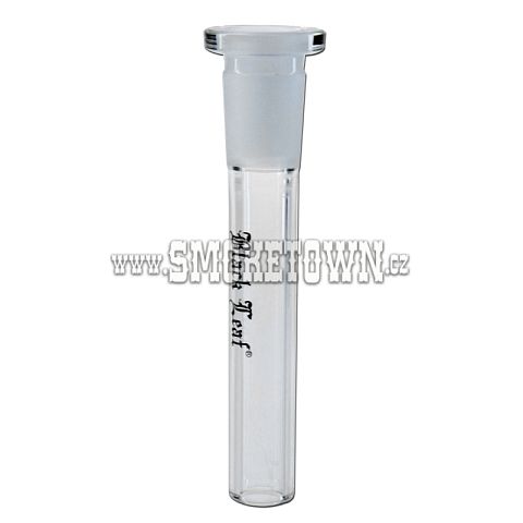 Black Leaf Glass Bong Adapter SG18xSG14 10cm
