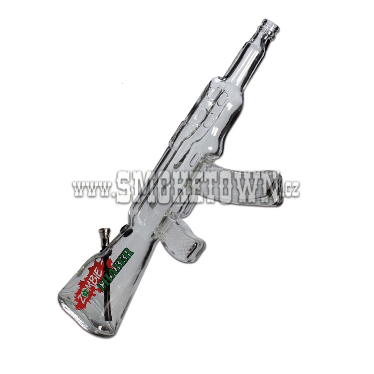 Zombie Chaser Machine AK-47 Glass Bong 50cm