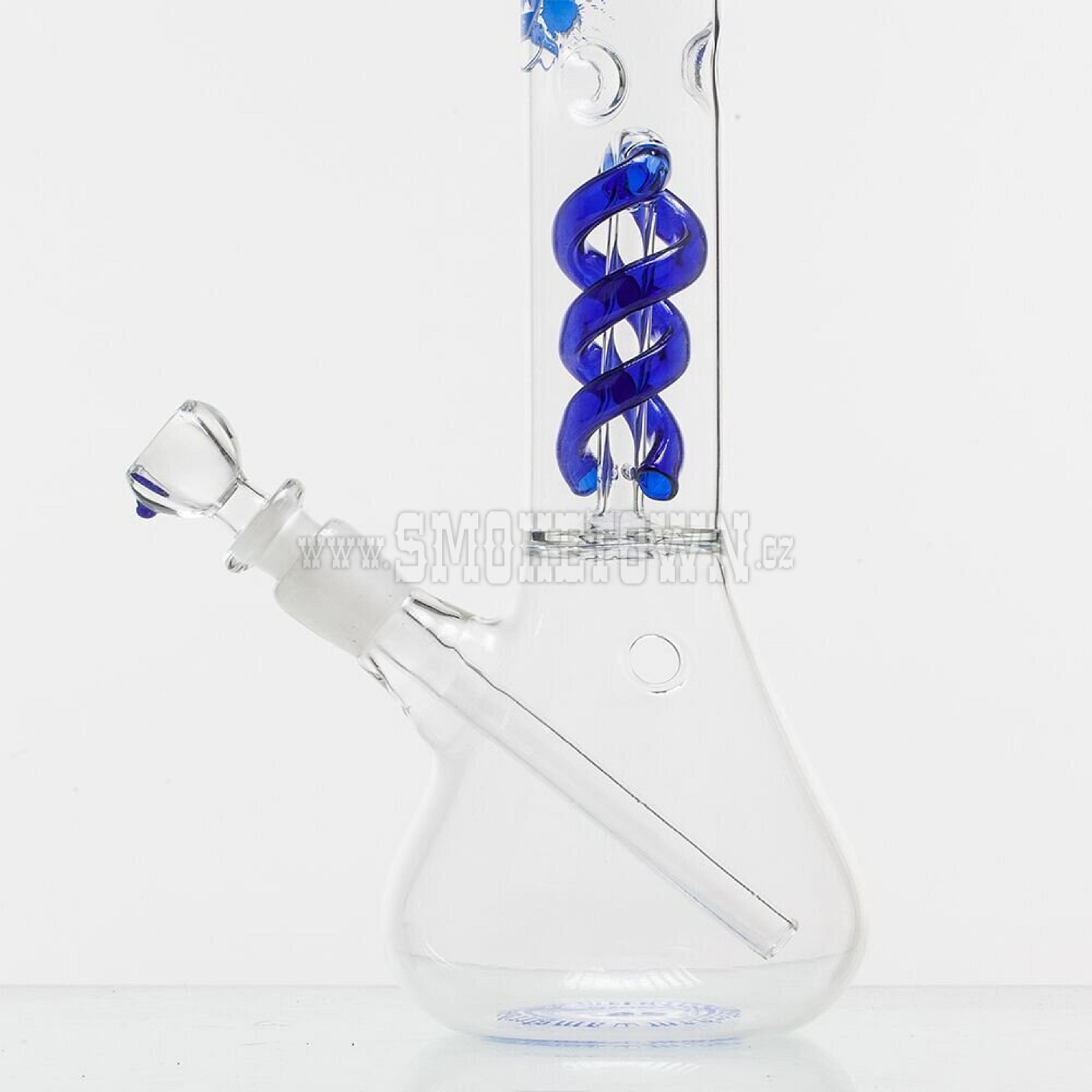 Amsterdam XXX Icebong Spiral Percolator Blue 37cm