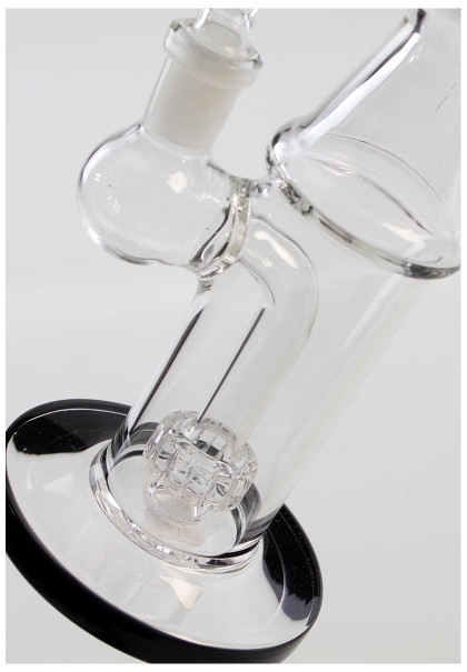 Breit Glass Icebong Drum Percolator Black 31.5cm