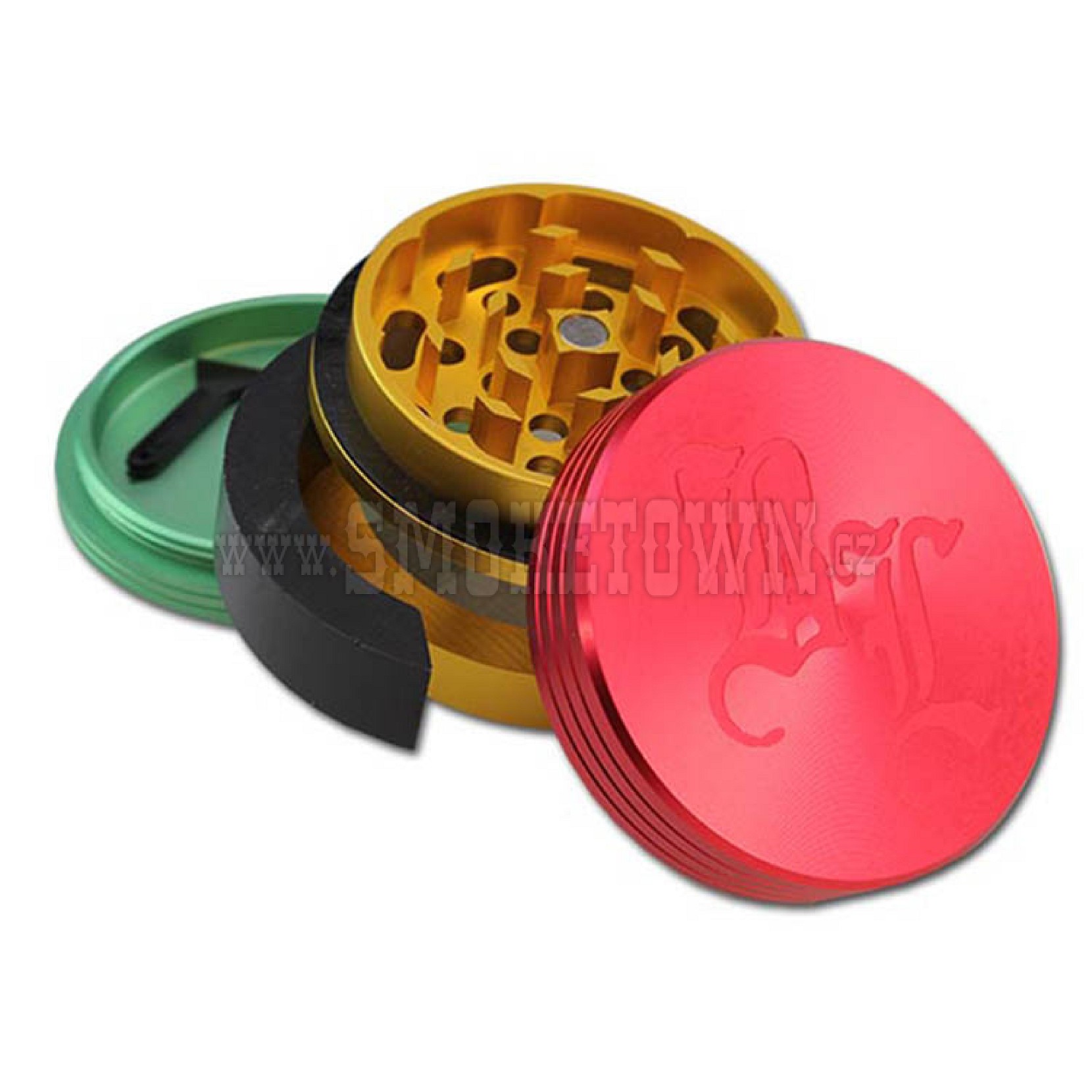 BL Dooor Aluminium Grinder 3-part RHASTA
