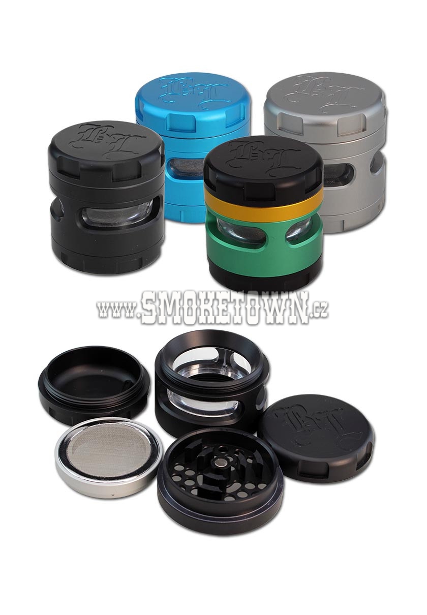 BL Windoz Aluminium Grinder 4-part Rhasta