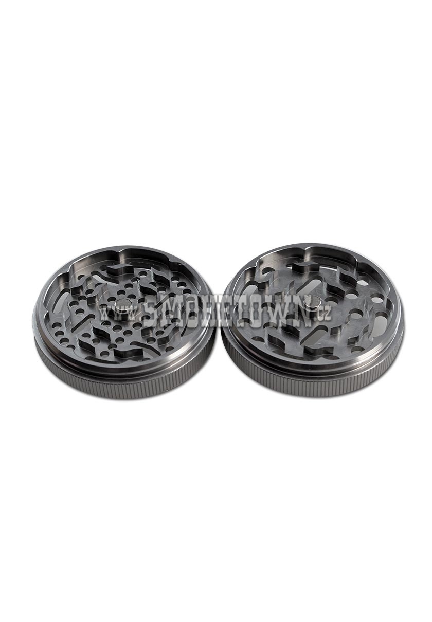 BL Aluminium Grinder 5-part grey/black