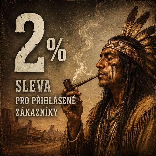 2% sleva pro přihlášené zákazníky