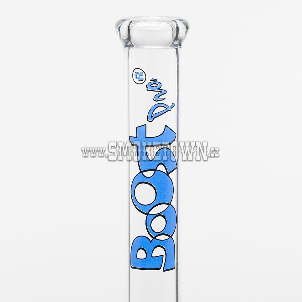 Boost Pro Blue Bouncer ICE Glass Bong Flask 55cm