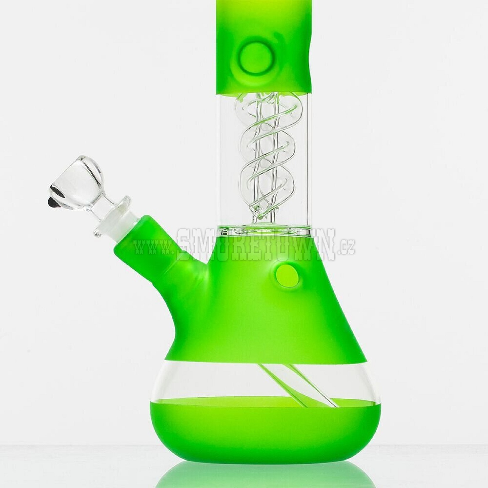 Amsterdam XXX Icebong Spiral Percolatror Green 37cm
