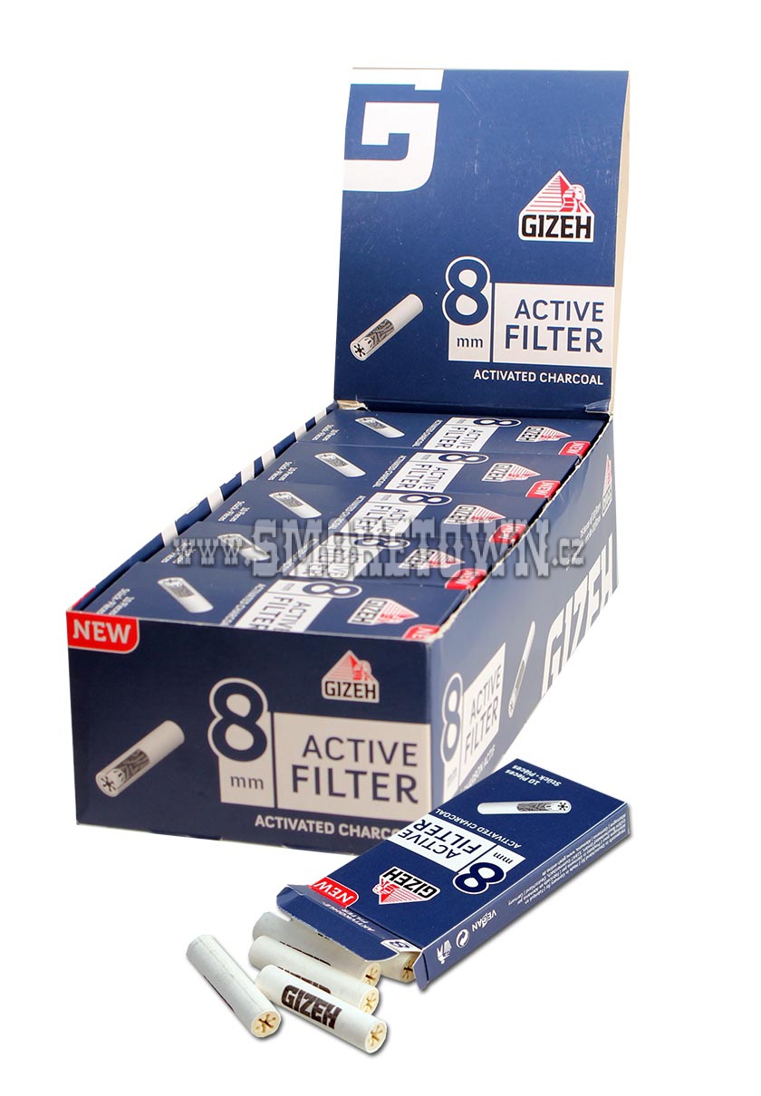 Gizeh Active Filter 8mm 10ks