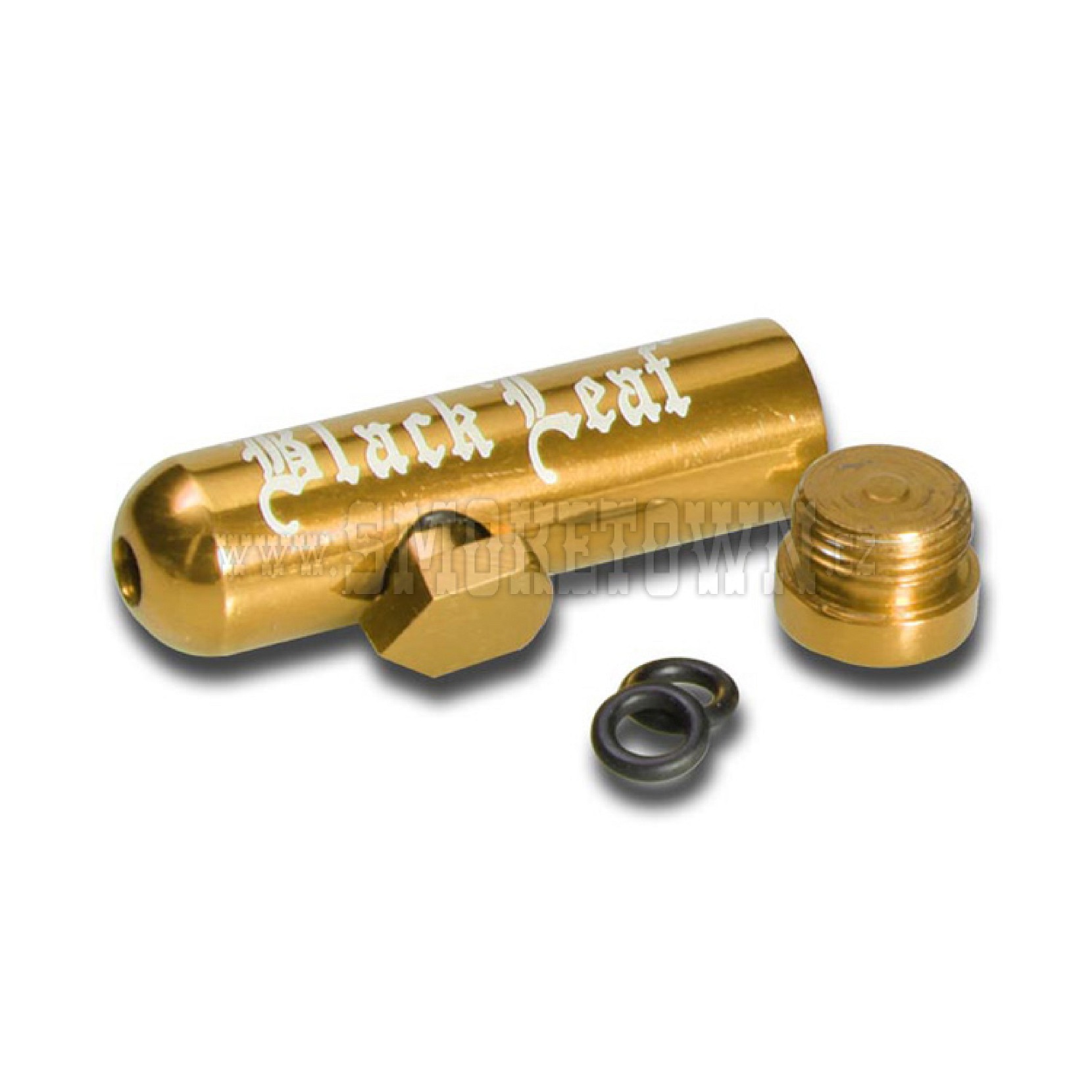 Black Leaf Sniff Bottle Gold