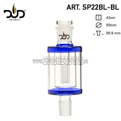 DUD Shisha  Hookah Percolator  Blue 20cm