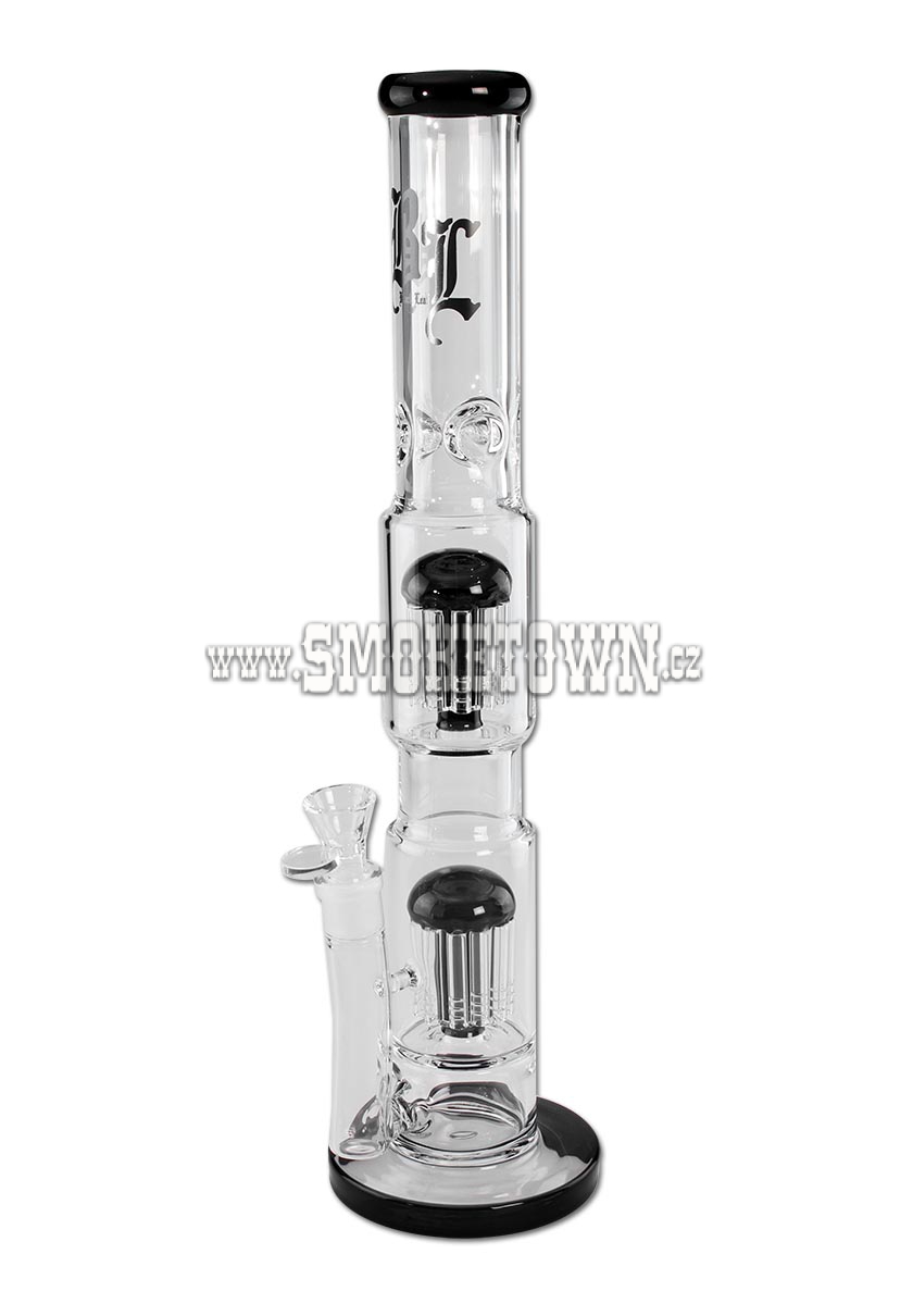 Black Leaf Icebong 2x10-Arm Percolator Black 48cm