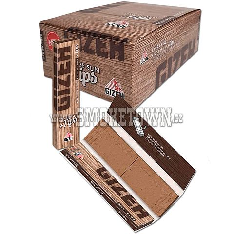 Gizeh Brown Papers KS Slim + Filtry