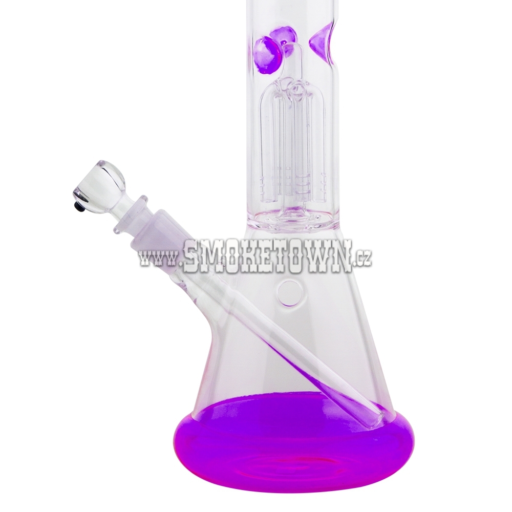 Amsterdam XXX Icebong 4-Arm Percolator Purple 51cm