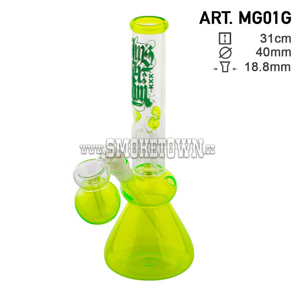 Amsterdam XXX Icebong Percolator Yellow 30cm
