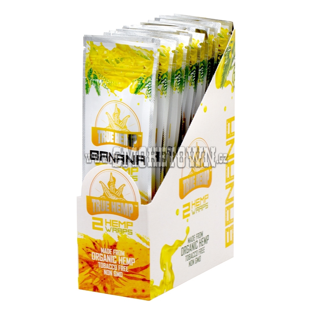 True Hemp - Organic Wraps Banana 2ks