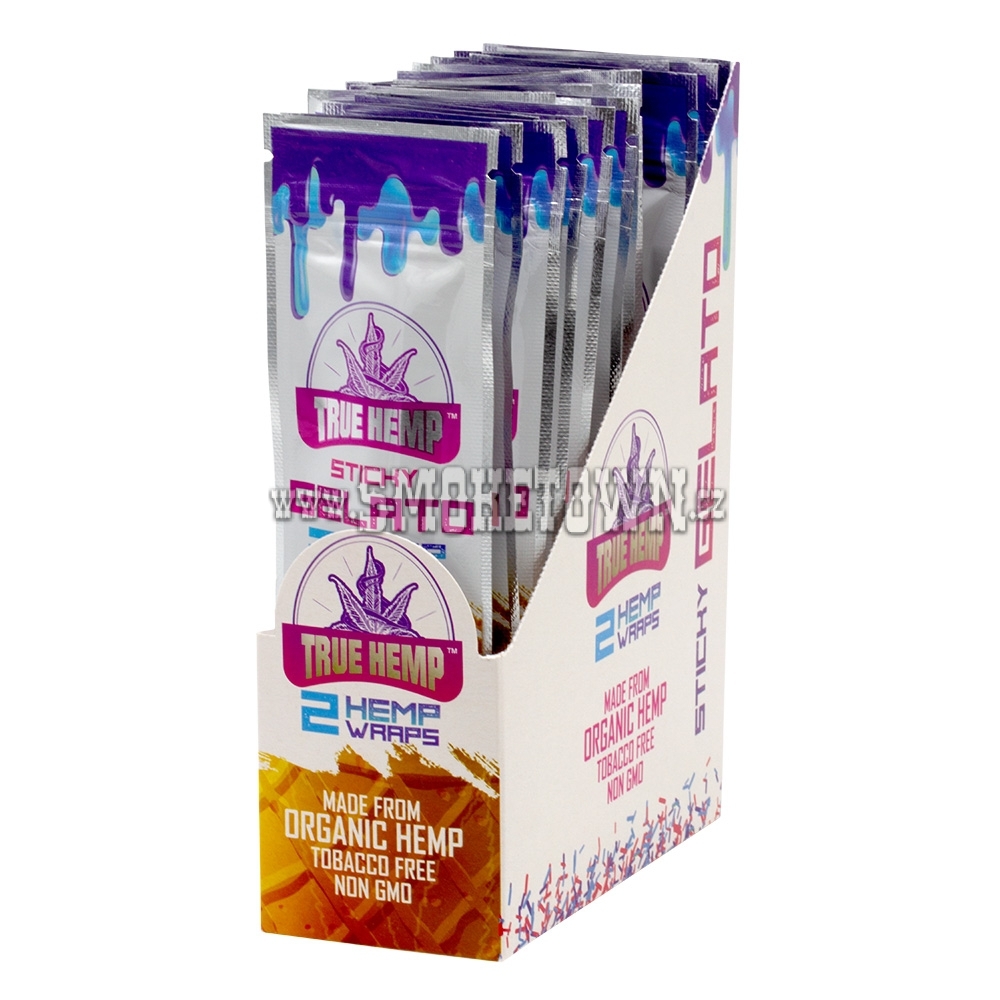 True Hemp - Organic Wraps Sticky Gelato 2ks