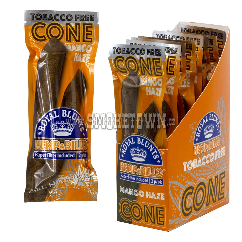 Royal Blunts - Hemparillo Mango Cones with Tips 2ks