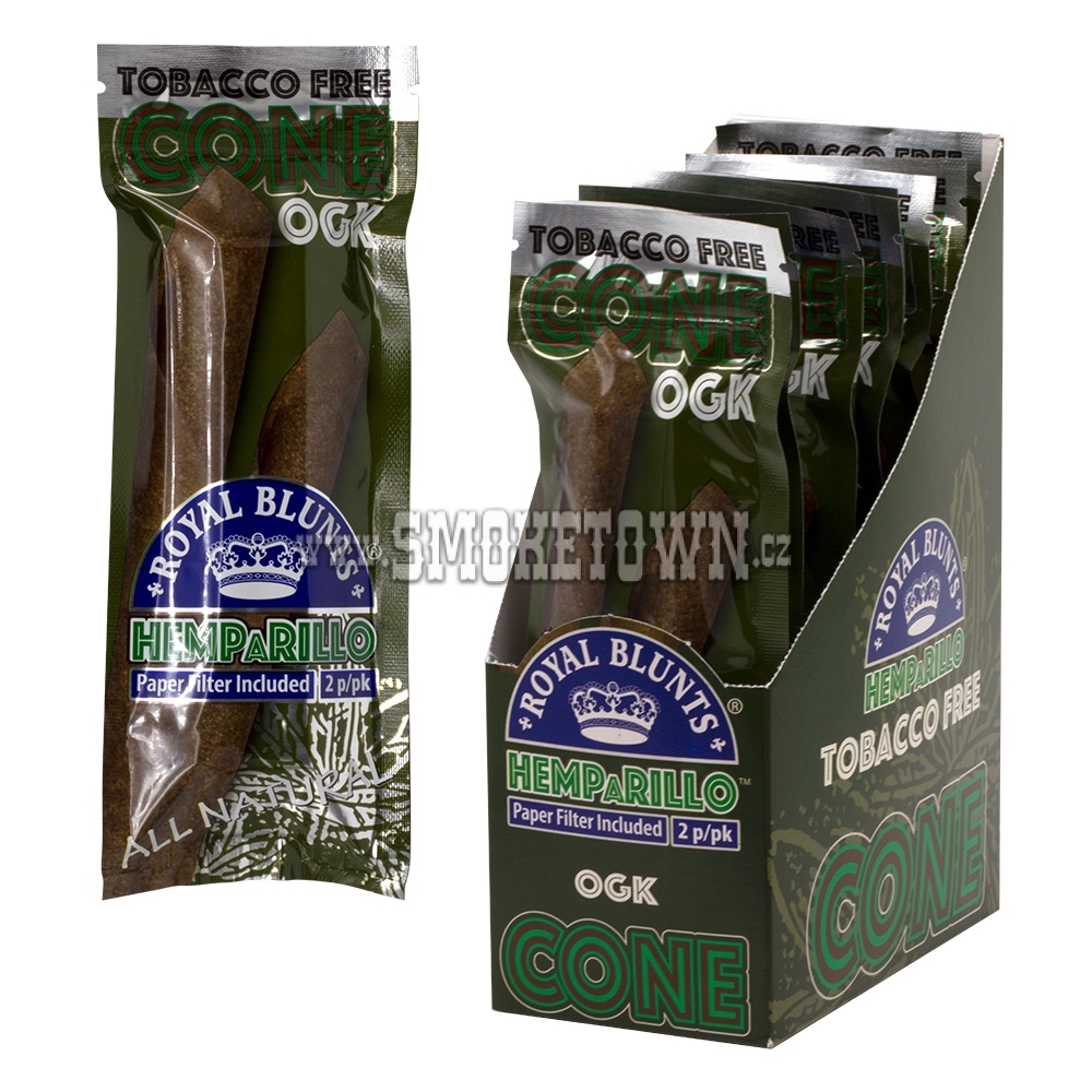 Royal Blunts - Hemparillo OGK Cones with Tips 2ks