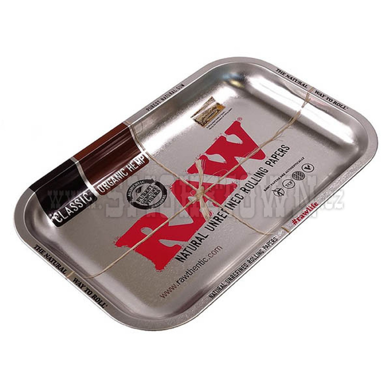Tray RAW Silver Metal 27,5x17,5cm