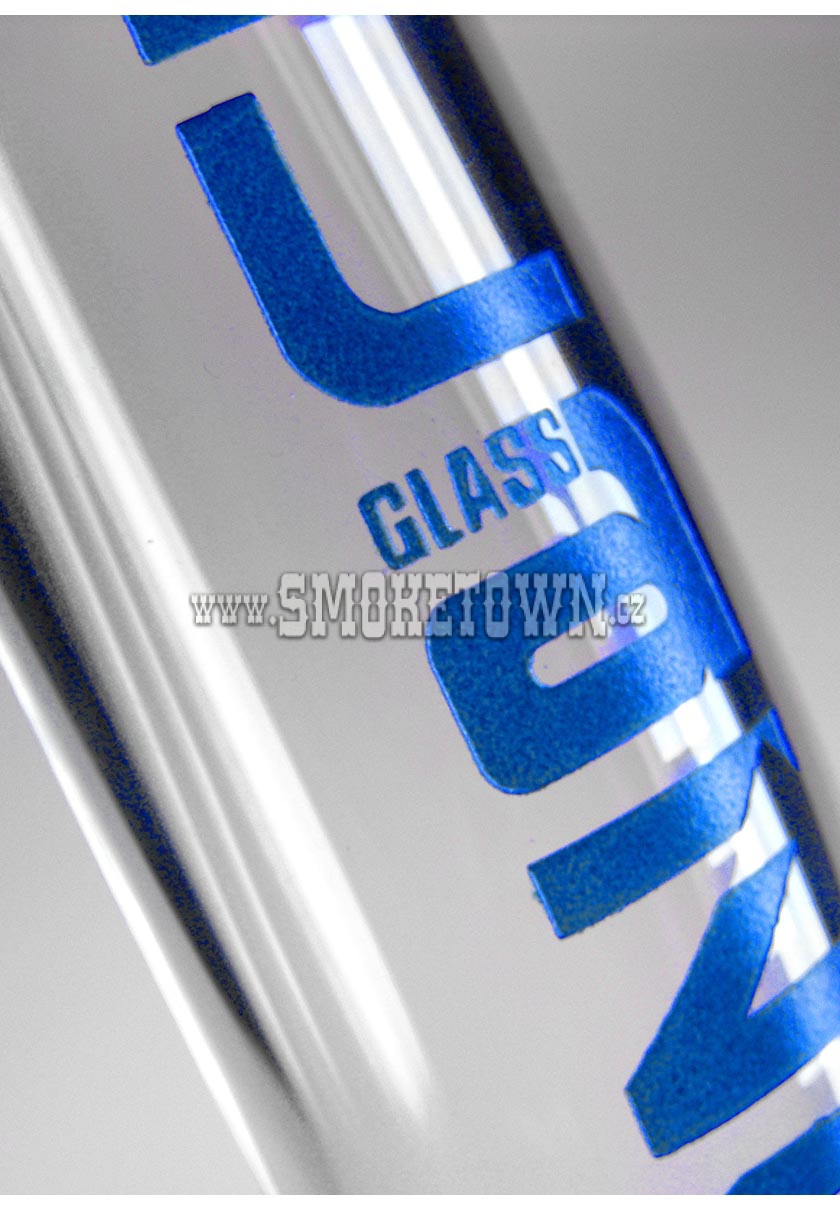Blaze Glass Icebong HoneyComb Blue 34cm