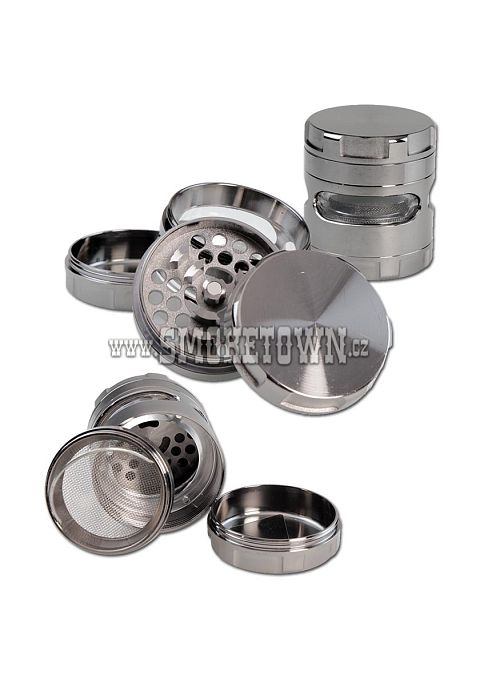 Metal Grinder 4-part -Grey