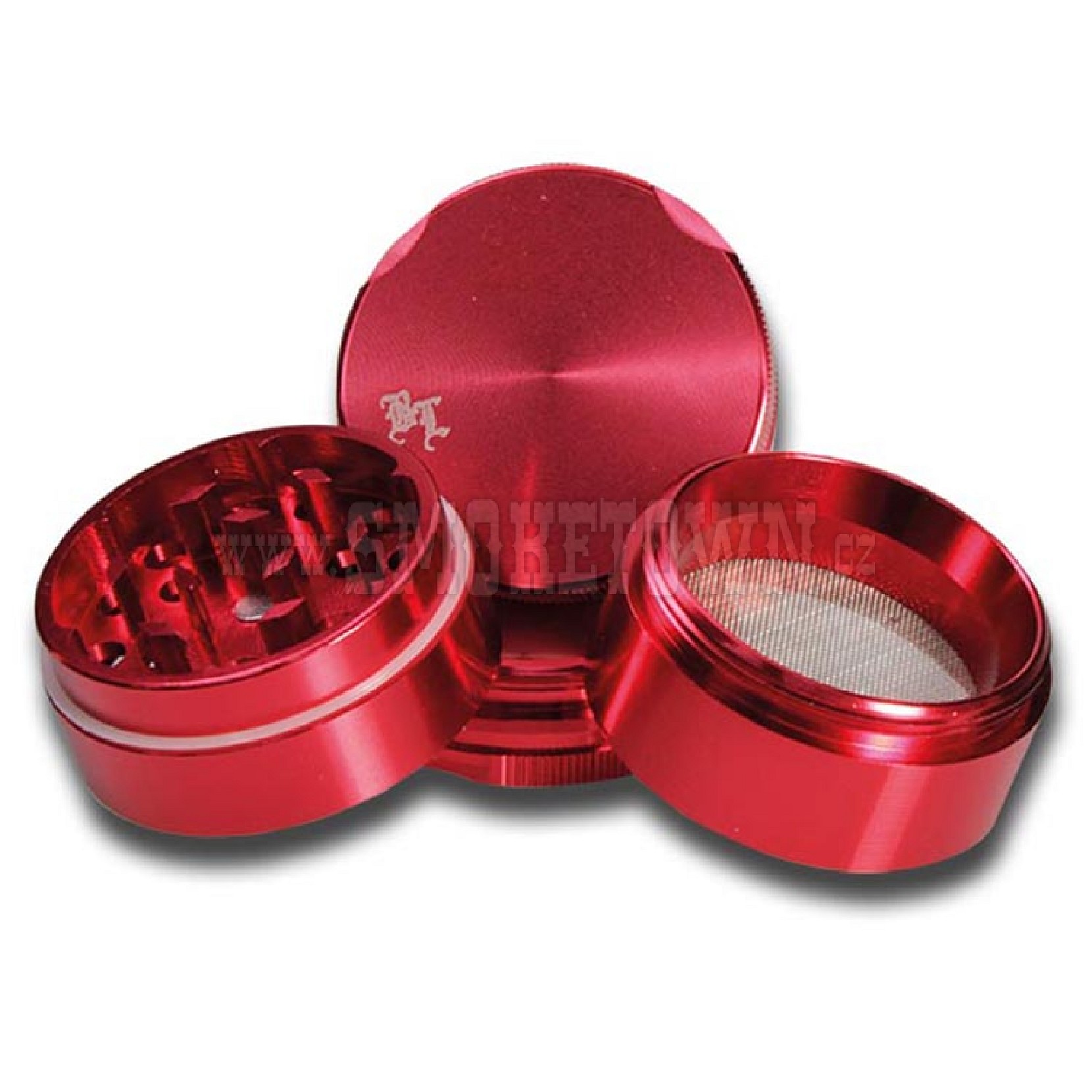 BL Grinder New Edge 4-part Red 38mm