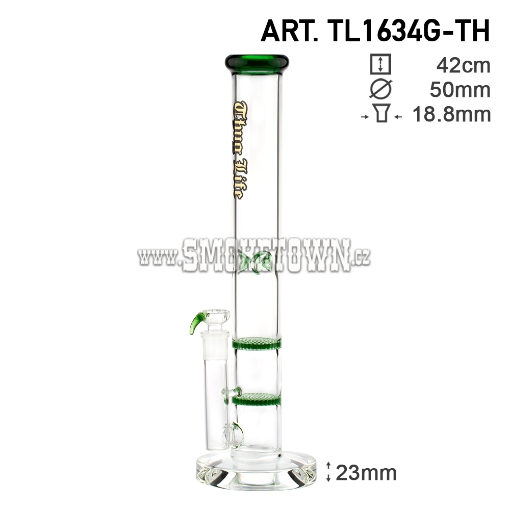Thug Life Icebong 2xHoneyComb Green 42cm
