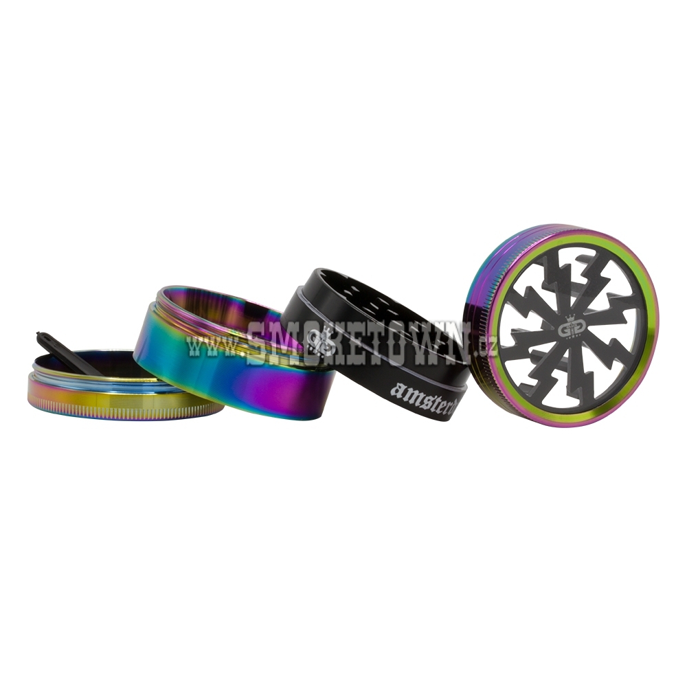 Grinders - 4part - Ø:50mm - rainbow