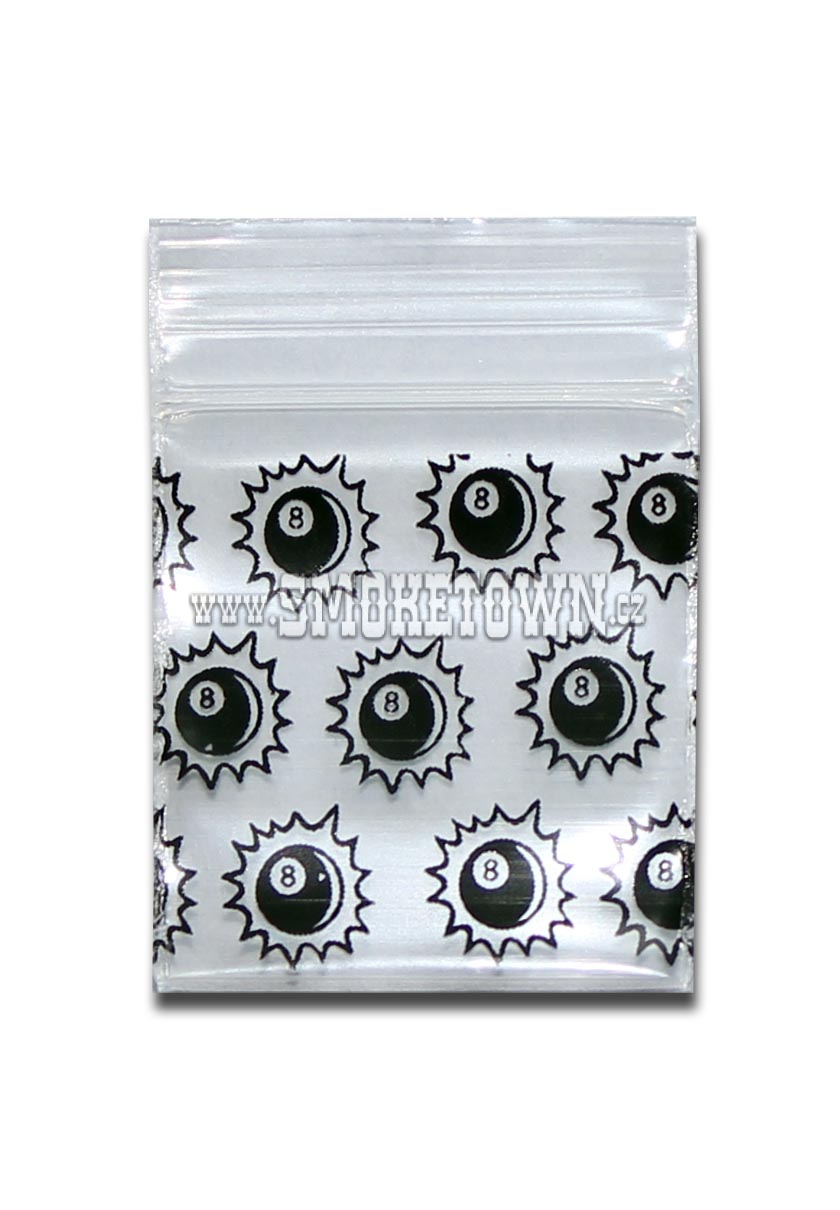 Zip-Lock Bag 25x25 100ks Billard 8-Ball