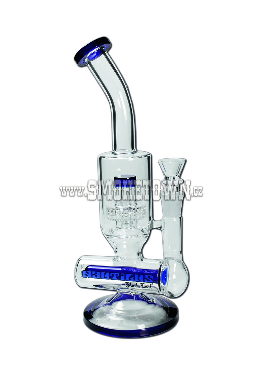Black Leaf Nautilus Multi-Level Bong Perc 33cm