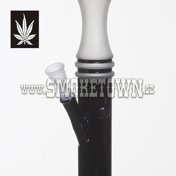 Black Sand Glass Bong Straight 53cm