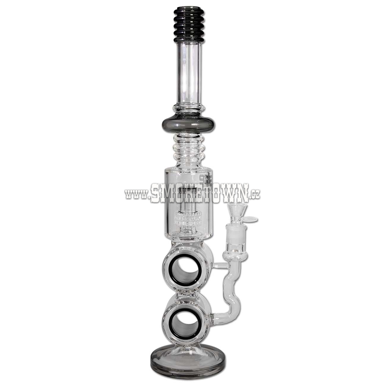 Blaze Glass Rachenkracher Bong with Drum Perco 50cm