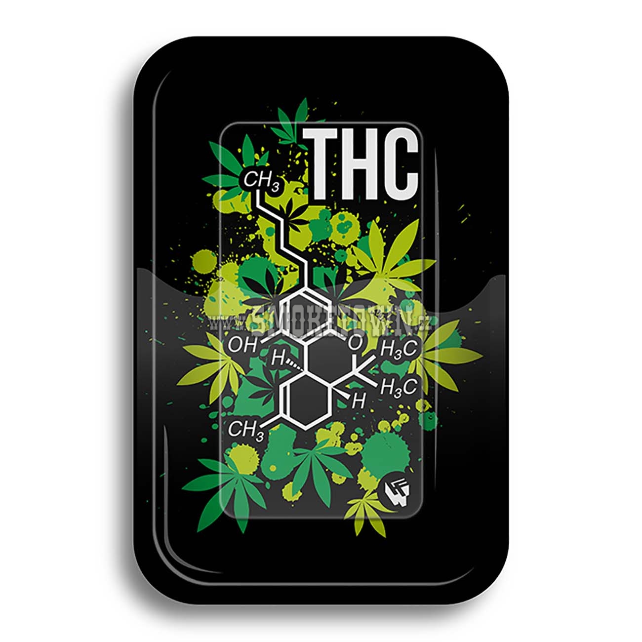 Tray THC Molecule 27x17cm
